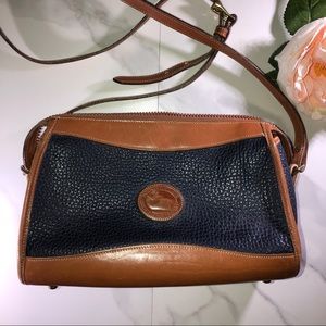 Vintage Dooney and Bourke Navy Crossbody